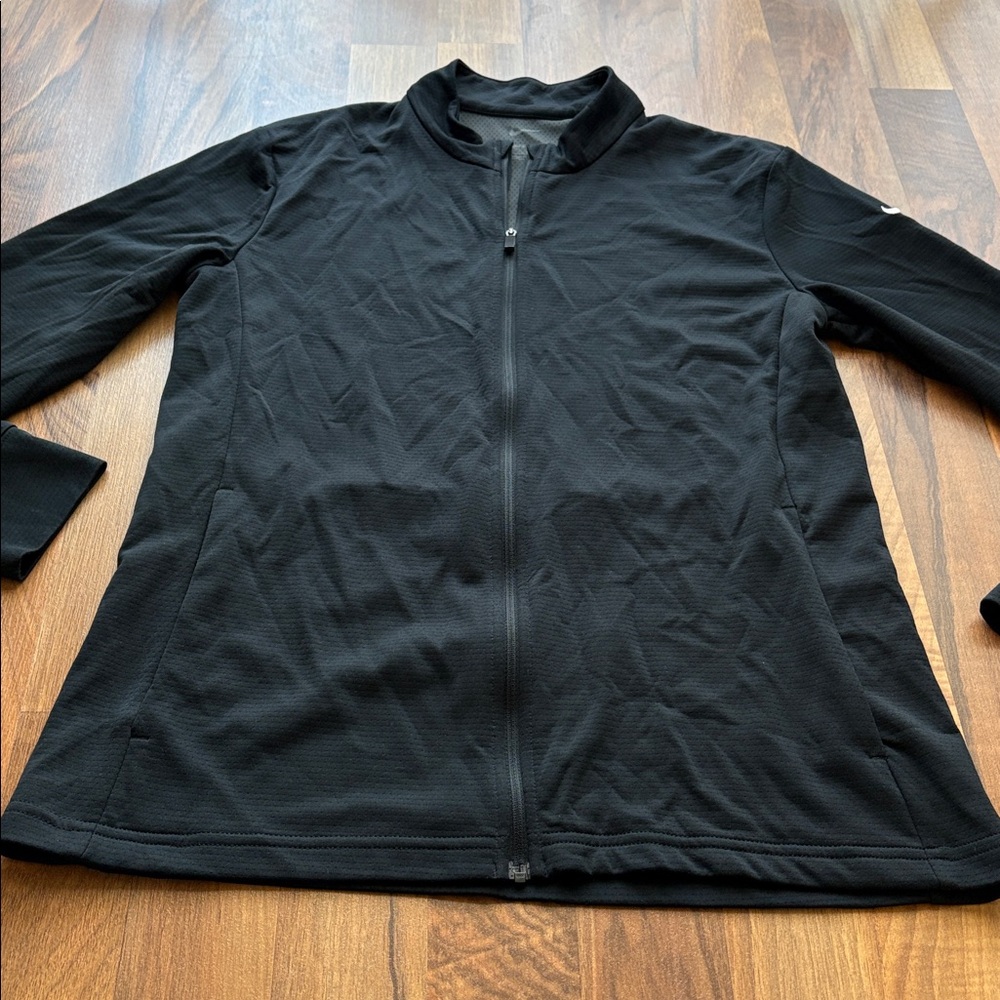 Nike Woman’s Size S Black Lightweight Full-Zip Training Jacket - Picture 4 of 11